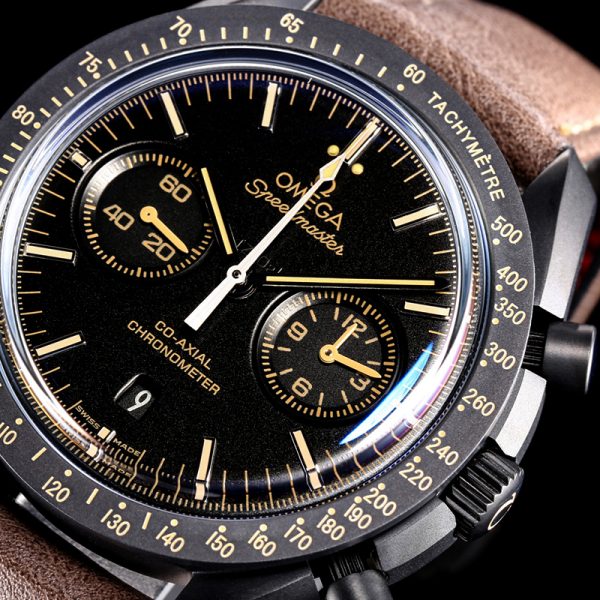 Omega 9300 SPEEDMASTER series Dark Side Gold Needle of the Moon 44.25MM - Image 2