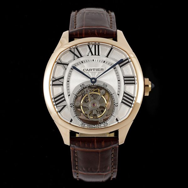 cartier rose gold watch