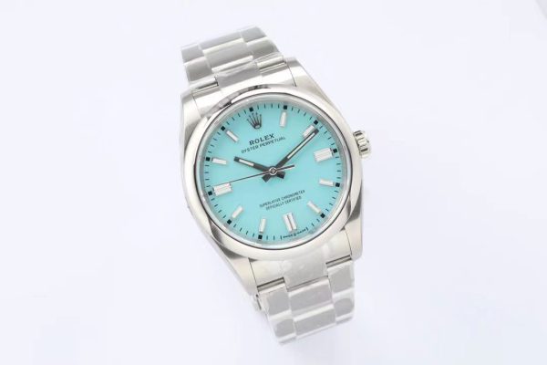 rolex oyster blue