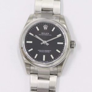 rolex oyster perpetual datejust black