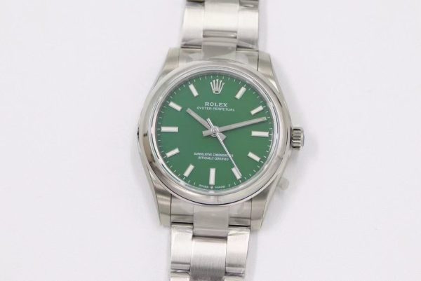 rolex oyster green