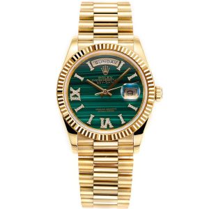 rolex day date 36 green dial