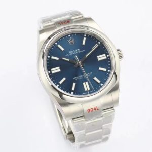 rolex oyster blue