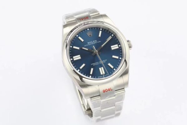 rolex oyster blue