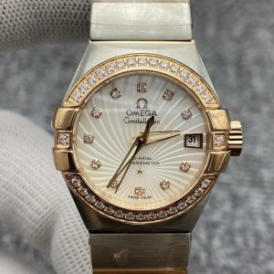 gold omega constellation