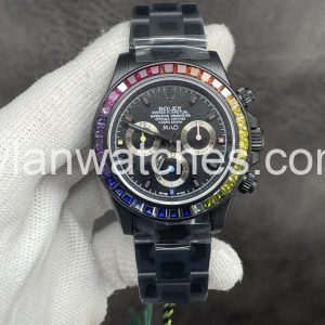 rolex daytona black face