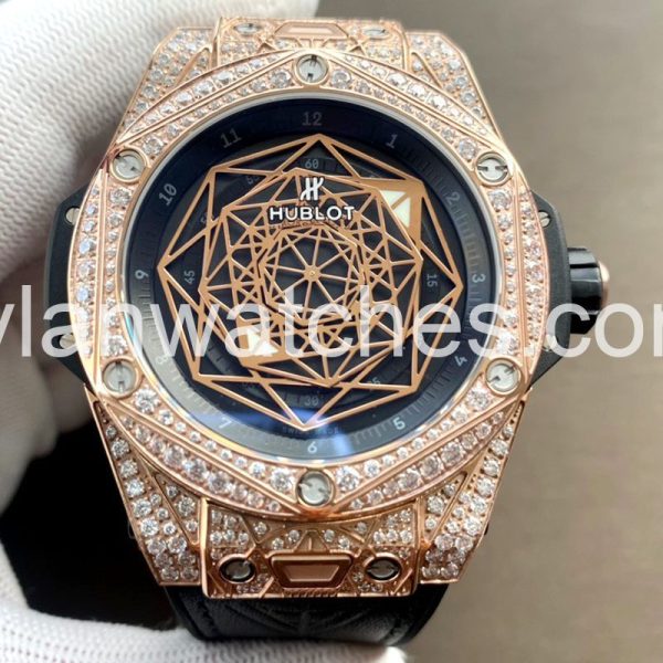 hublot big bang rose gold diamond