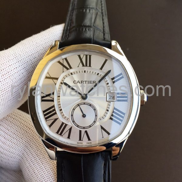 white cartier watch