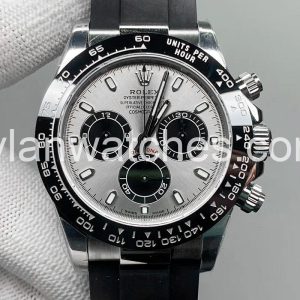 rolex daytona with rubber strap