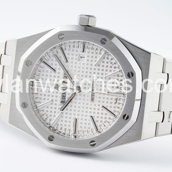 Audemars Piguet 41mm 15400 White steel shell steel strip - Image 5