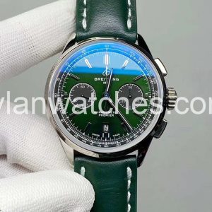 breitling premier b01 green