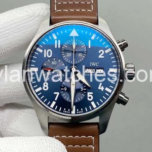 iwc pilot blue