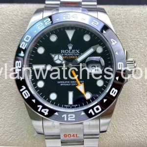 rolex explorer 2 black