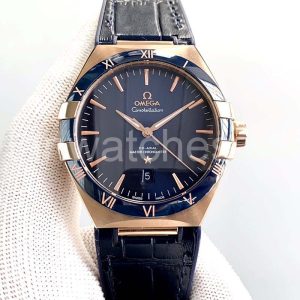 gold omega constellation