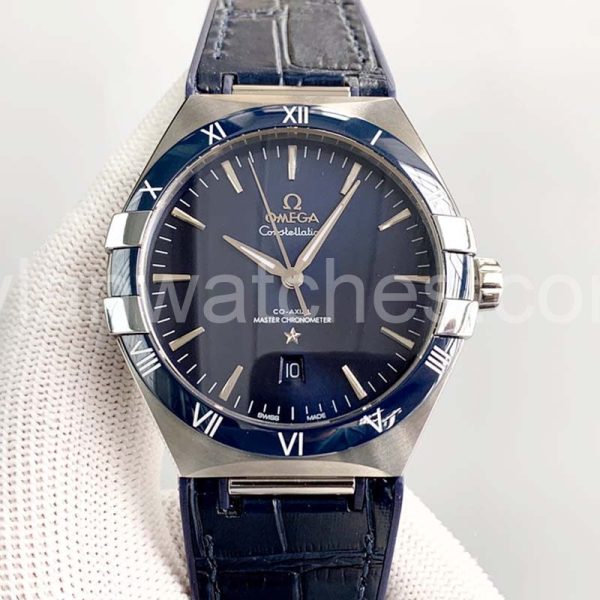 omega constellation blue