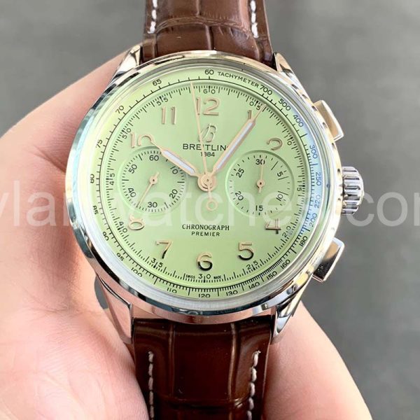 breitling premier b01 green