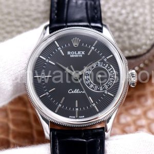 rolex cellini black dial