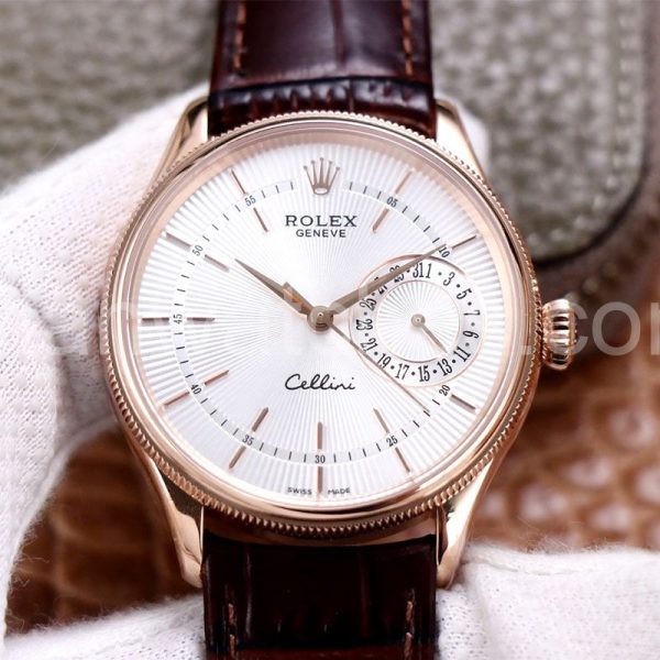 Rolex cellini white rose gold