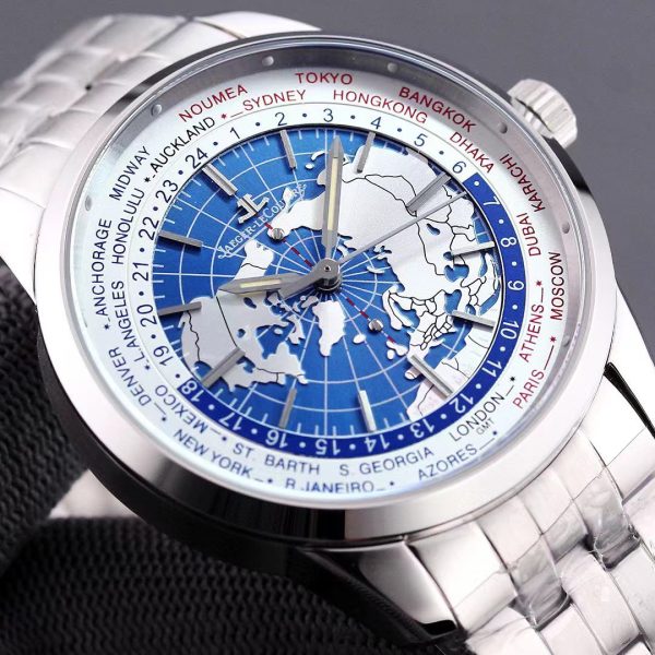 Jaeger LeCoultre Geophysical 42mm White and Gold Steel Cases - Image 3