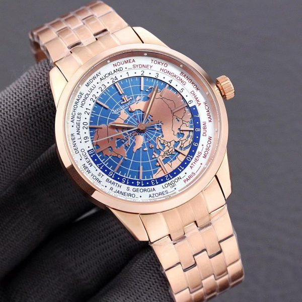 Jaeger LeCoultre Geophysical 42mm White and Gold Steel Cases - Image 2