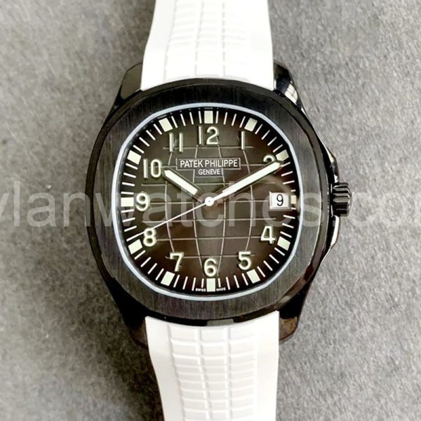 philippe patek aquanaut white