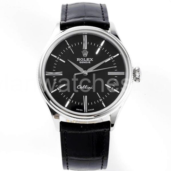 rolex cellini black