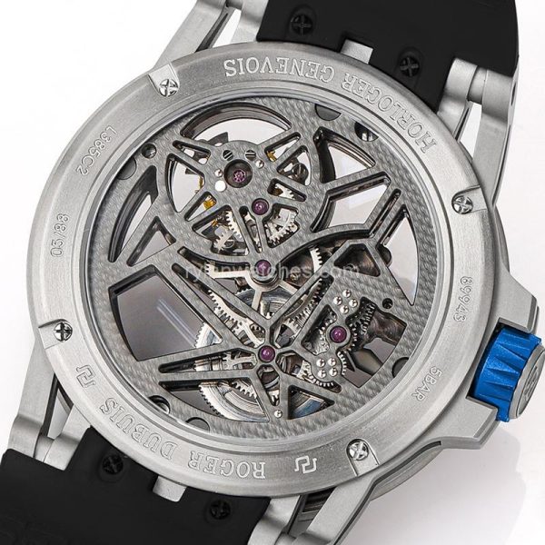 Roger Dubuis Excalibur Spider ​​RDDBEX0479 Black and Blue 45mm - Image 6