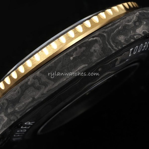 Rolex DIW GMT Master II Carbon Fiber Gold II 40MM - Image 7