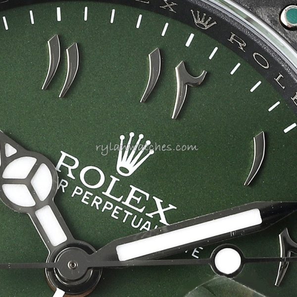 Rolex DIW GMT Master II Carbon Fiber Green 40MM - Image 2