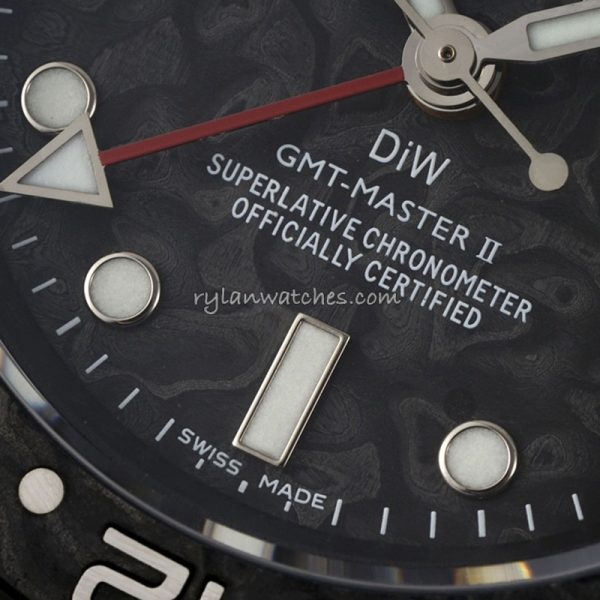 Rolex DIW GMT Master II Carbon Fiber Black II 40MM - Image 4